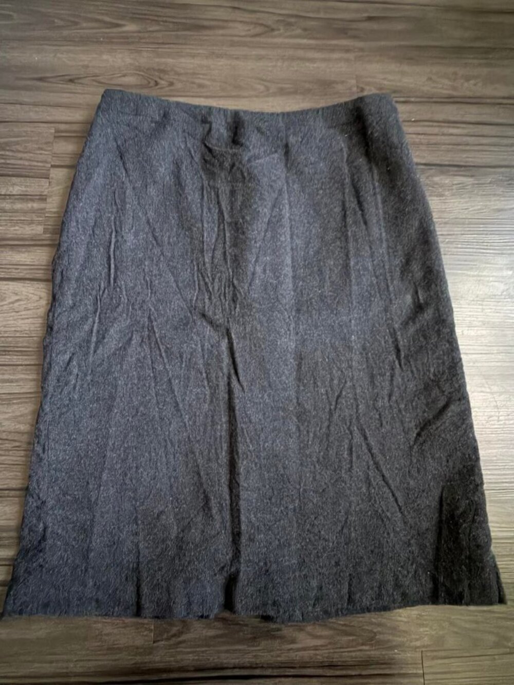Ellen Tracy gray wool skirt